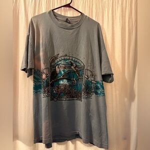 San Segal Vintage 90s T Shirt Mens XL Preservation From Extinction 1991 USA Made
